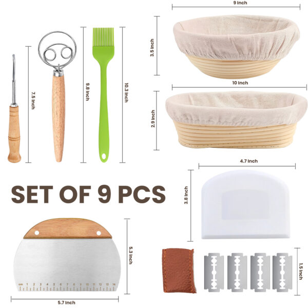 Sourdough Bread Baking Supplies Kit - Image 3