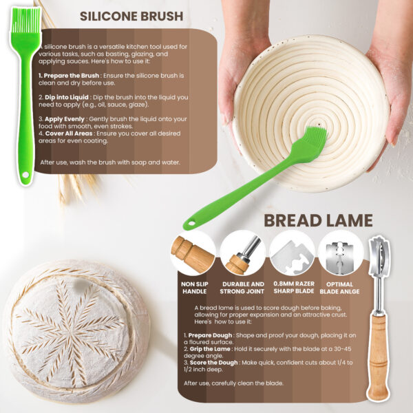 Sourdough Bread Baking Supplies Kit - Image 5